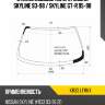 Стекло лобовое 2d cpe nissan skyline 93-98  xyg kr33 lfw/x