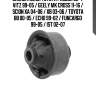 Сайлентблок toyota probox 02- / vitz 99-05 / geely mk cross 11-16 / scion xa 04-06 / xb 03-06 / toyota bb 00-05 / echo 99-02 / funcargo 99-05 / ist 02-07