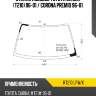 Стекло лобовое toyota carina t210 96-01  xyg rt210 lfw/x
