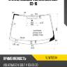 Стекло лобовое volkswagen golf 03-16 kmk vlwt0014