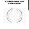 155 100-sx 4144.00=465sbs=k1167-01 колодки барабанные, nissan bluebird 2.0d 84-90