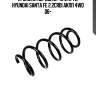 Пружина передняя 40 372 72, hyundai santa fe 2.2crdi акпп 4wd 06-