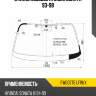 Стекло лобовое hyundai sonata 93-98 xyg fw00775 lfw/x