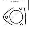 Прокладка глушителя, mazda 323f 1.6i 16v 00-03