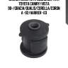 Сайлентблок rr продольной тяги toyota camry/vista 90-/gracia/qualis/corolla/corona -92/harrier -03