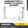Радиатор кондиционера mercedes-benz c-class 07-15  denso dcn17035