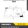 Стекло лобовое mitsubishi pajero 99-20 sat spg-v70 lfw/x