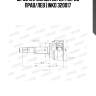 Шрус наружный 25/22 | перед прав/лев | inko 320017