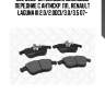 002 002b-sx колодки дисковые передние с антискр. пл., renault laguna iii 2.0/2.0dci/3.0/3.5 07-