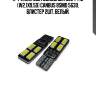 К-т ламп светодиодных c024 t10 (w2.1x9.5d) canbus 8smd 5630, блистер 2шт, белый,