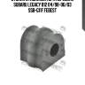 Втулка стабилизатора передняя subaru legacy b12 04/98-06/03 ssb-g11f febest