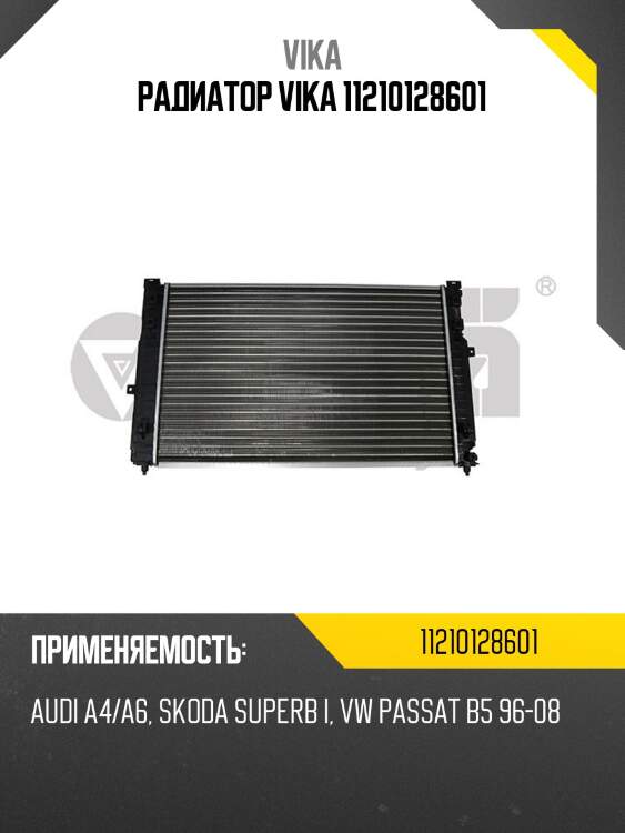 Радиатор vika 11210128601