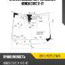Стекло лобовое датчик дождя honda civic 11-17 xyg 2hc-l-vcps lfw/x
