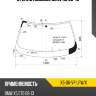 Стекло лобовое bmw x5 06-13 xyg x5-06-vp lfw/x