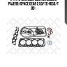 К-кт прокладок двс, mitsubishi pajero/space gear 2.5d/td 4d56/t 89-