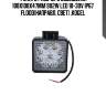 Фонарь рабочего освещения 108х108x47mm 9x2w led 10-30v ip67 flood(направл. свет) ,kogel