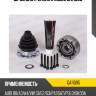 Шрус внутренний левый audi 80/a3/a4/vw g1/g2/g3/passat/polo седан rus 11-/skoda rapid/octavia 1.6-2.9 (gkn 302261) ga11005 miles