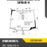 Стекло лобовое молдинг opel zafira 05-14 fuyao 6307agnvw1m