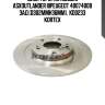 Диск торм. mitsubishi asxoutlander iiipeugeot 40074008 зад.(d302mmh36mm),  kd0233 kortex