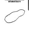 Прокладка крышки клапанов mitsubishi 1035a714