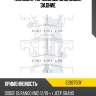 Колодки тормозные дисковые, задние paraut e282750y