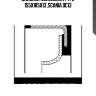 Сальник коленвала ptfe 155x185x13 ,scania dc13