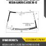 Стекло лобовое обогрев щеток nissan almera classic 06-12 xyg 6007agsblh1c lfw//h/x