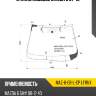 Стекло лобовое mazda 6 07-12 xyg maz-6-08-l-cp lfw/x