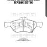 Колодки тормозные дисковые, передние (d2271m)