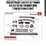 Комплект цепи грм toyota land cruiser prado (j120) 03-10/tundra (k4/k3) 99-06/4runner grn2 77b0262fk masterkit