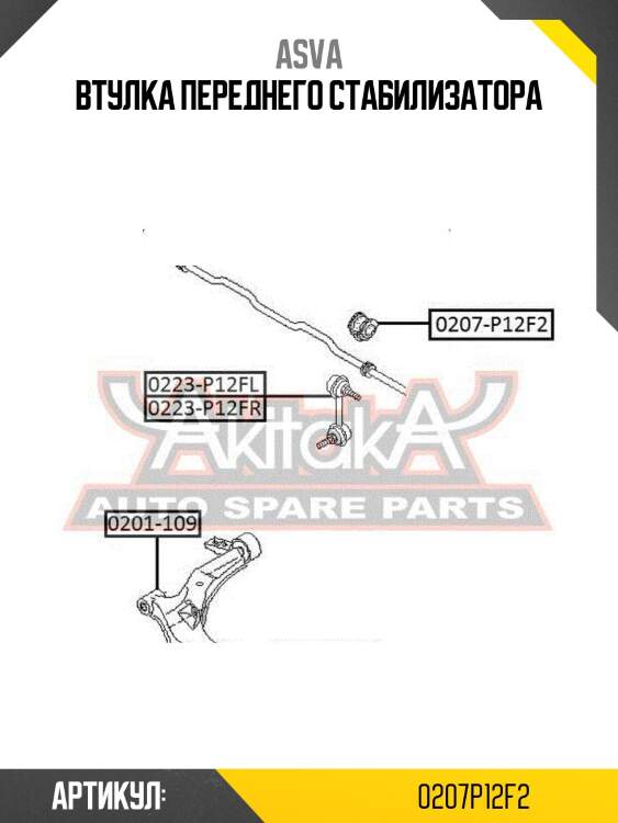 Втулка переднего стабилизатора