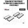 Фильтр салона (упаковка 2шт.) ssangyong actyon/kyron 05- (filtron k1309-2x, mann cu22009-2) afw2291 miles