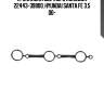 Прокладка свечного колодца 22443-39800, hyundai santa fe 3.5 00-