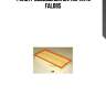 Фильтр воздушный japanparts fal08s