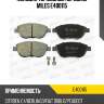 Колодки тормозные передние miles e400115
