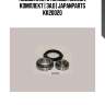 Подшипник ступицы колеса, комплект | зад | japanparts kk20020