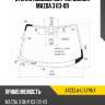 Стекло лобовое датчик дождя mazda 3 03-09 xyg axcela-l1 lfw/x