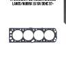 Прокладка гбц (1.6mm), daewoo lanos/nubira 1.6 16v dohc 97-