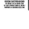 Колодки тормозные передние подходит для citroen berlingo 1.6-1.6d 08 / c4 1.6-1.6d 09 / ds4 1.6-1.6d 11, peugeot 5008 1.6-1.6d 09 / partner 1.6-1.6d 08 bd-2223 lynx