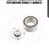 Комплект подшипника ступицы передней abs, renault laguna 01-