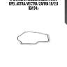 Прокладка поддона двигателя!\ opel astra/vectra/zafira 1.8/2.0 16v 94>