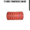 Патрубок интеркулера(рм) красн. d=115mm l=210mm 6колец ,omn mb