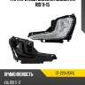 Фара противотуманная слева kia rio 11-15 sat st-223-20r1l