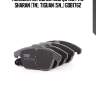 Колодки передние audi q3 (8u), vw sharan (7n), tiguan (5n_) gdb1762