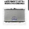 Радиатор (паяный) nissan almera/primera 1.5-1.8 m/t 00-) (nissens 67344a) acrb059 miles