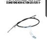 Трос ручника левый 49010-34202, ssangyong new action g20/d20 11-