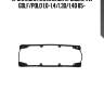 Прокладка клапанной крышки, vw golf/polo 1.0-1.4/1.3d/1.4d 85-