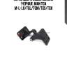 Петля двери левой нижняя (черная) ,man tga m-l-lx/tgl/tgm/tgs/tgx