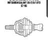 Шрус наружный к-кт! 24215\ mitsubishi galant 1.8i/2.0i/1.8td 87-96