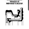 Сальник к-вала задний 130x155x12.5/16 rwdr-kassette,iveco/daf
